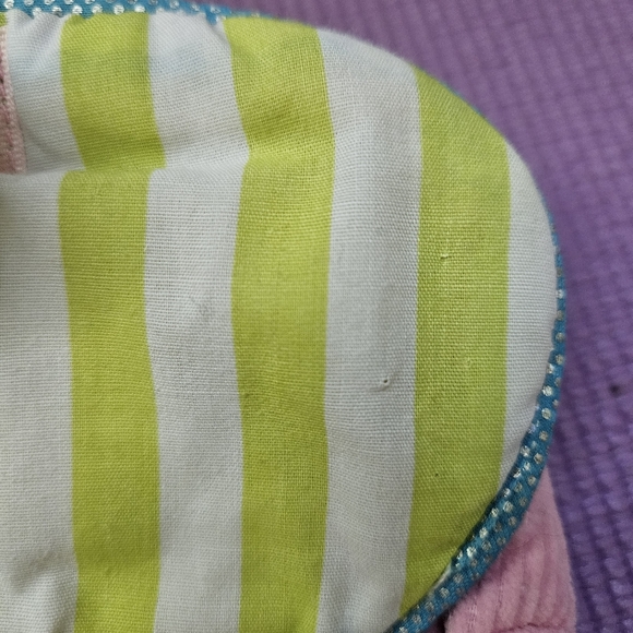 Ganz Webkinz Child Purse Shoulder Hand Bag 2000s Collectible Green Pom pom - Picture 3 of 11